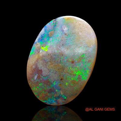 6.00 Cts Natural Australian Fire Opal Loose Gemstone Oval Cabochon 19x14x3 mm AC-819