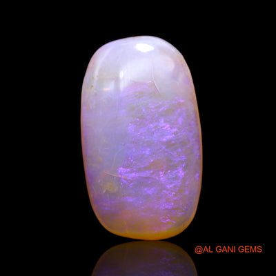 6.00 Cts Unheated Australian Fire Opal Loose Gemstone Oval Cabochon Natural 19x11x4 mm AC-81