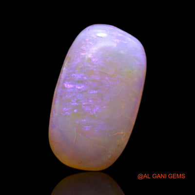 6.00 Cts Unheated Australian Fire Opal Loose Gemstone Oval Cabochon Natural 19x11x4 mm AC-81