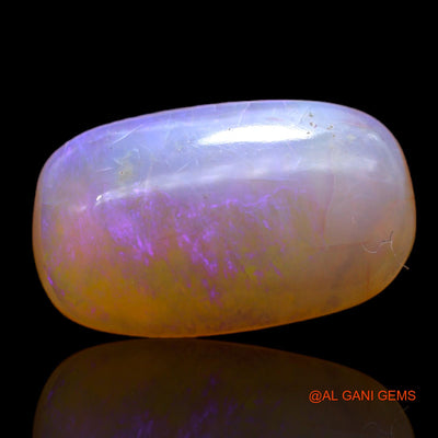 6.00 Cts Unheated Australian Fire Opal Loose Gemstone Oval Cabochon Natural 19x11x4 mm AC-81