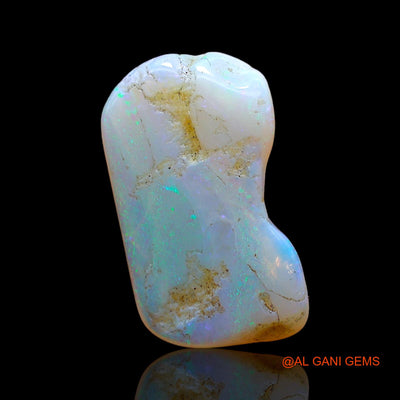 Natural Fire Opal Gemstone 6.00 Cts Loose Fancy Cabochon From Australia 20x11x3 mm AC-820