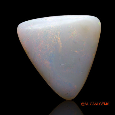 6.00 Cts Natural Australian Fire Opal Loose Gemstone Trillion Cabochon 19x16x3 mm AC-821