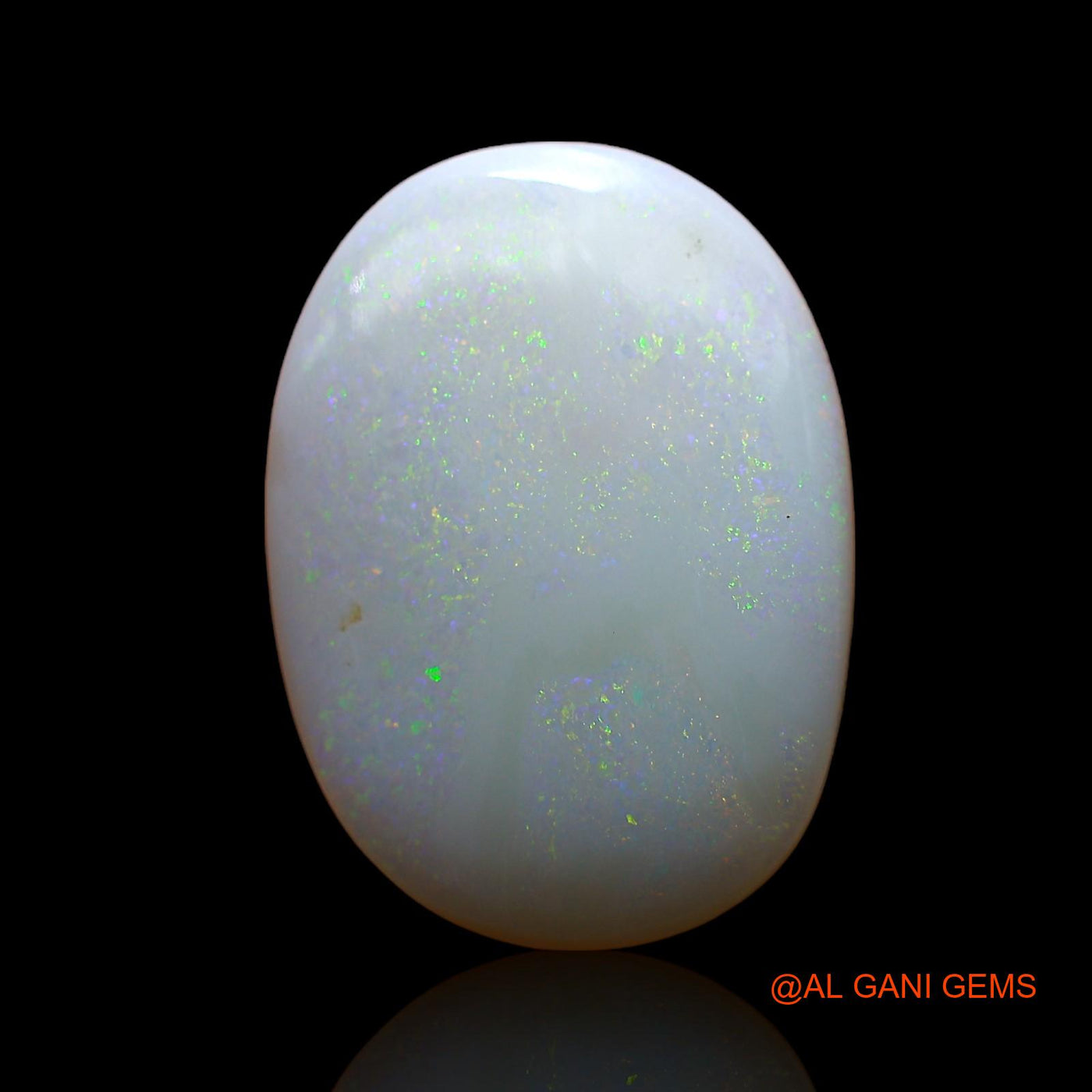 5.00 Cts Natural Australian Fire Opal Loose Gemstone Oval Cabochon 19x14x3 mm AC-823
