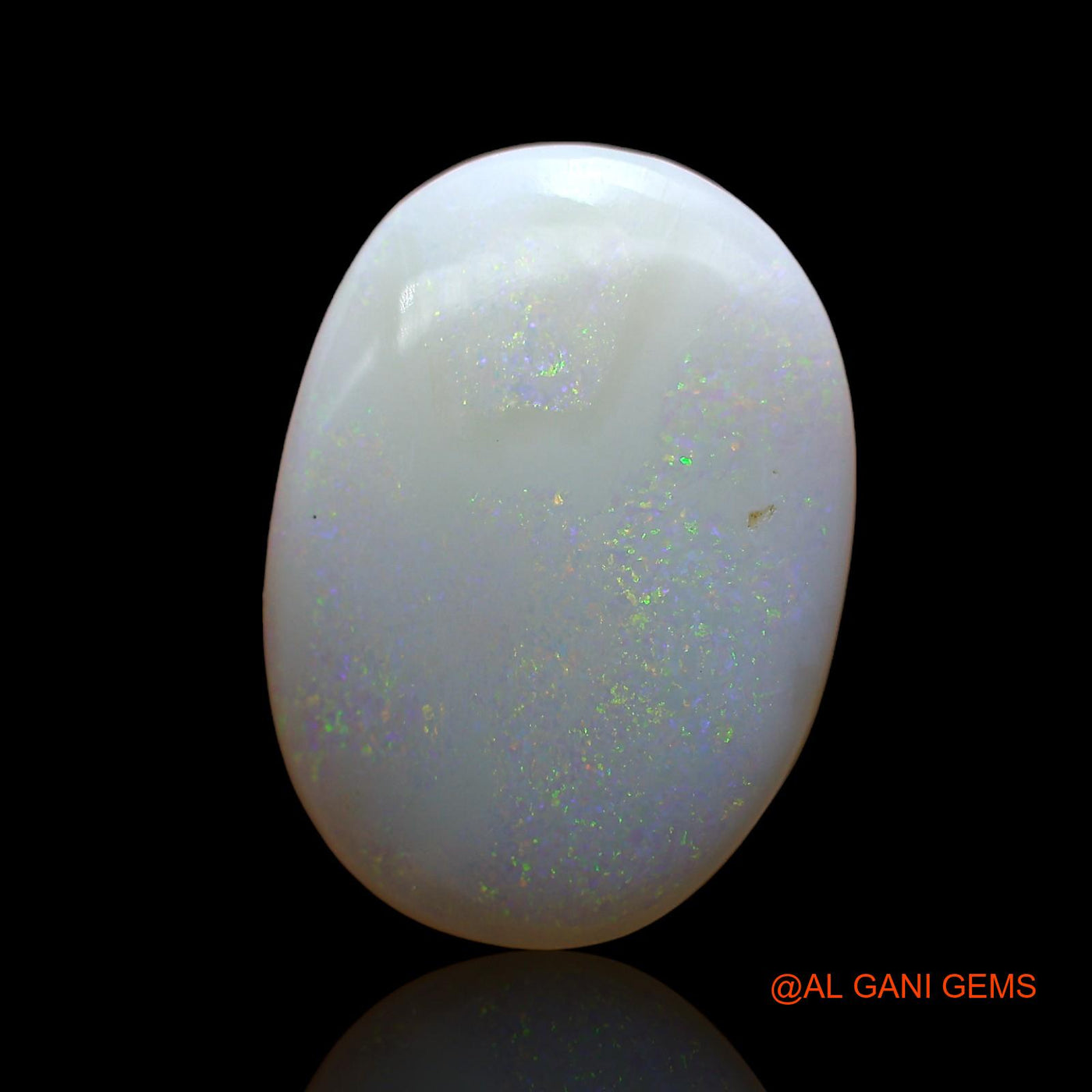 5.00 Cts Natural Australian Fire Opal Loose Gemstone Oval Cabochon 19x14x3 mm AC-823