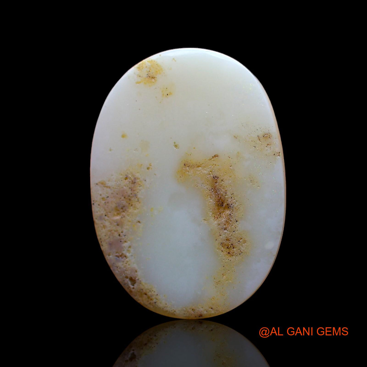 5.00 Cts Natural Australian Fire Opal Loose Gemstone Oval Cabochon 19x14x3 mm AC-823