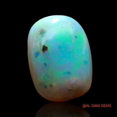 10.00 Cts Natural Australian Fire Opal Loose Gemstone Oval Cabochon 18x13x6 mm AC-828