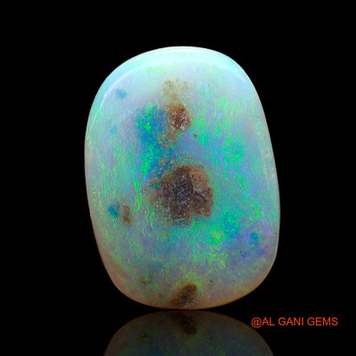 10.00 Cts Natural Australian Fire Opal Loose Gemstone Oval Cabochon 18x13x6 mm AC-828