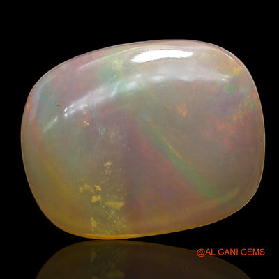 Natural Untreated Fire Opal Loose Gemstone Oval Cabochon From Australia 10.00 Cts 18x14x5 mm AC-829