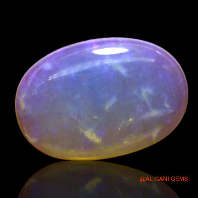 Natural Untreated Fire Opal Loose Gemstone Oval Cabochon From Australia 6.00 Cts 18x12x4 mm AC-82
