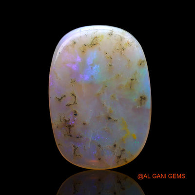 6.00 Cts Natural Australian Fire Opal Loose Gemstone Oval Cabochon 19x13x3 mm AC-830
