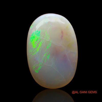 6.00 Cts Natural Australian Fire Opal Loose Gemstone Oval Cabochon 19x13x3 mm AC-833