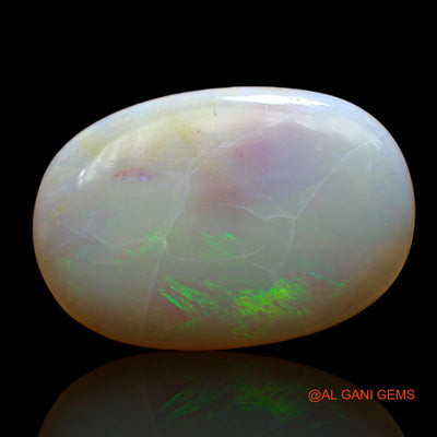 6.00 Cts Natural Australian Fire Opal Loose Gemstone Oval Cabochon 19x13x3 mm AC-833