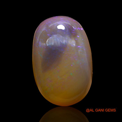 12.00 Cts Natural Australian Fire Opal Loose Gemstone Oval Cabochon 19x12x7 mm AC-834