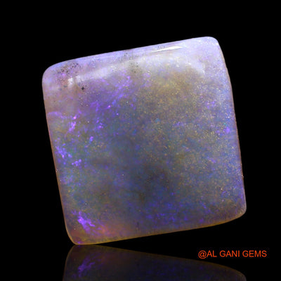 8.00 Cts Natural Australian Fire Opal Square Cabochon Loose Gemstone For Jewelry 15x15x4 mm AC-835