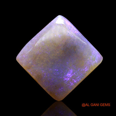 8.00 Cts Natural Australian Fire Opal Square Cabochon Loose Gemstone For Jewelry 15x15x4 mm AC-835