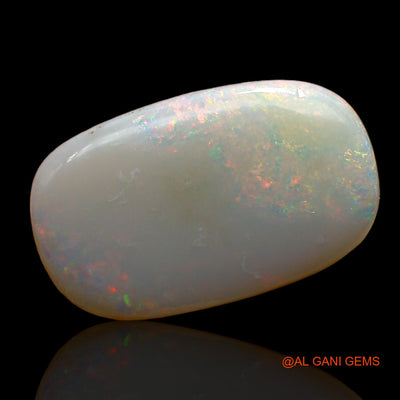 Natural Untreated Fire Opal Loose Gemstone Oval Cabochon From Australia 6.00 Cts 19x12x3 mm AC-836