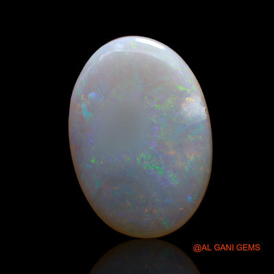 5.00 Cts Unheated Australian Fire Opal Loose Gemstone Oval Cabochon Natural 19x13x2 mm AC-837