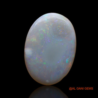 5.00 Cts Unheated Australian Fire Opal Loose Gemstone Oval Cabochon Natural 19x13x2 mm AC-837
