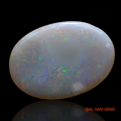 5.00 Cts Unheated Australian Fire Opal Loose Gemstone Oval Cabochon Natural 19x13x2 mm AC-837
