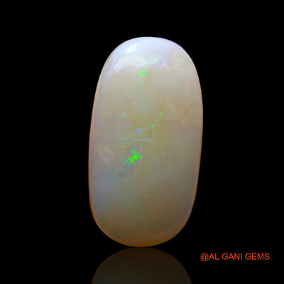 7.00 Cts Unheated Australian Fire Opal Loose Gemstone Oval Cabochon Natural 20x10x4 mm AC-838