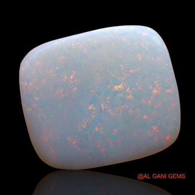 4.00 Cts Natural Australian Fire Opal Loose Gemstone Oval Cabochon 16x14x2 mm AC-846
