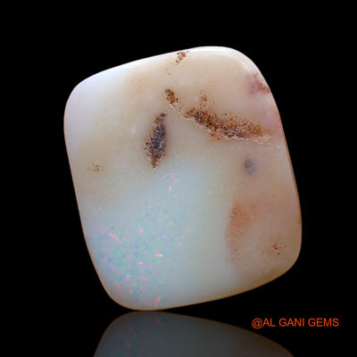 4.00 Cts Natural Australian Fire Opal Loose Gemstone Oval Cabochon 16x14x2 mm AC-846