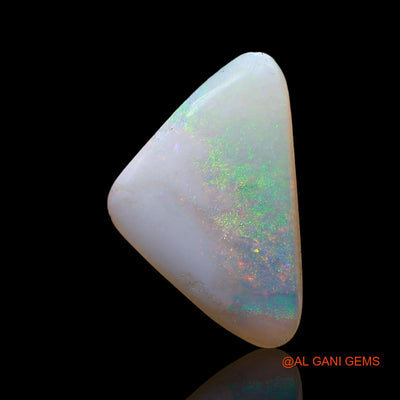 4.00 Cts Unheated Australian Fire Opal Loose Gemstone Trillion Cabochon Natural 19x12x3 mm AC-847