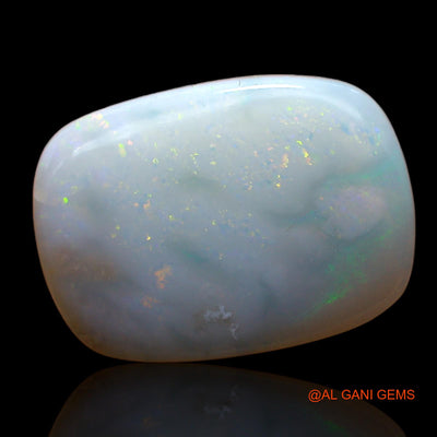 8.00 Cts Natural Australian Fire Opal Oval Cabochon Loose Gemstone For Jewelry 17x12x4 mm AC-848