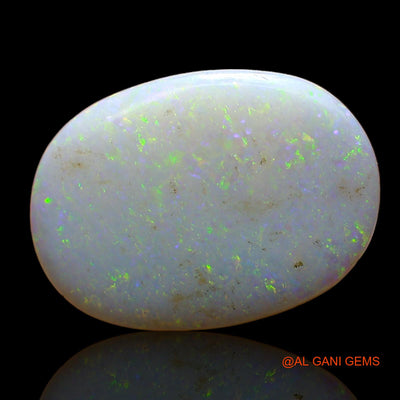 4.00 Cts Unheated Australian Fire Opal Loose Gemstone Oval Cabochon Natural 18x13x3 mm AC-849