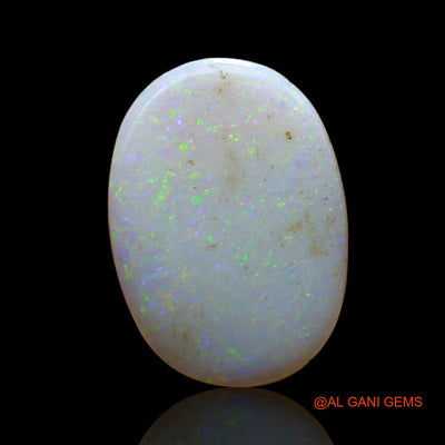 4.00 Cts Unheated Australian Fire Opal Loose Gemstone Oval Cabochon Natural 18x13x3 mm AC-849