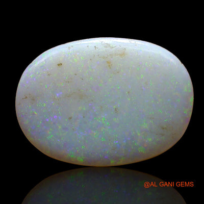 4.00 Cts Unheated Australian Fire Opal Loose Gemstone Oval Cabochon Natural 18x13x3 mm AC-849