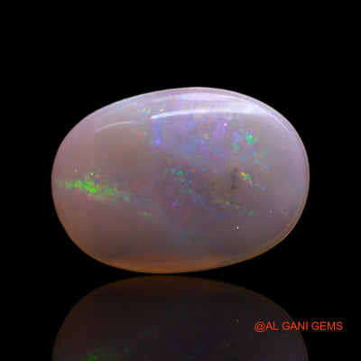 Natural Untreated Fire Opal Loose Gemstone Oval Cabochon From Australia 4.00 Cts 18x12x2 mm AC-84