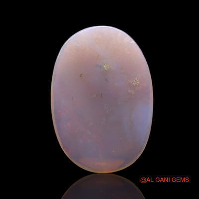 Natural Untreated Fire Opal Loose Gemstone Oval Cabochon From Australia 4.00 Cts 18x12x2 mm AC-84