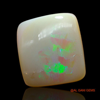 10.00 Cts Natural Australian Fire Opal Loose Gemstone Square Cabochon 15x14x5 mm AC-850