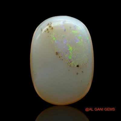 Natural Fire Opal Gemstone 10.50 Cts Loose Oval Cabochon From Australia 18x13x5 mm AC-851