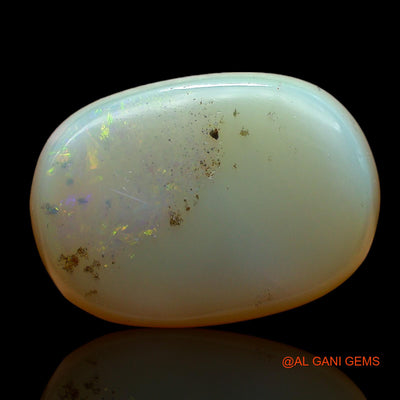 Natural Fire Opal Gemstone 10.50 Cts Loose Oval Cabochon From Australia 18x13x5 mm AC-851