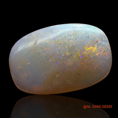 4.00 Cts Natural Australian Fire Opal Loose Gemstone Oval Cabochon 18x12x2 mm AC-853