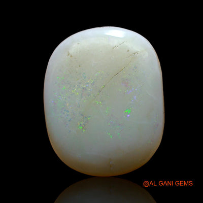 6.00 Cts Natural Australian Fire Opal Loose Gemstone Oval Cabochon 17x13x4 mm AC-854