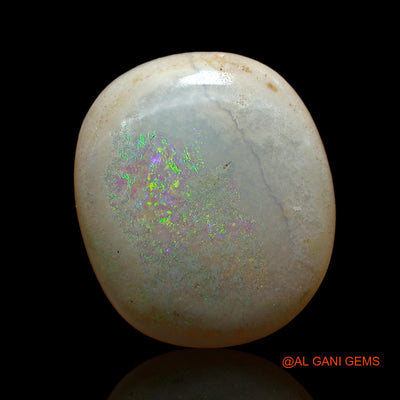6.00 Cts Natural Australian Fire Opal Loose Gemstone Oval Cabochon 16x14x4 mm AC-855