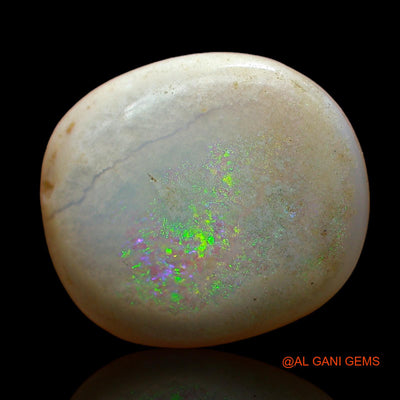 6.00 Cts Natural Australian Fire Opal Loose Gemstone Oval Cabochon 16x14x4 mm AC-855