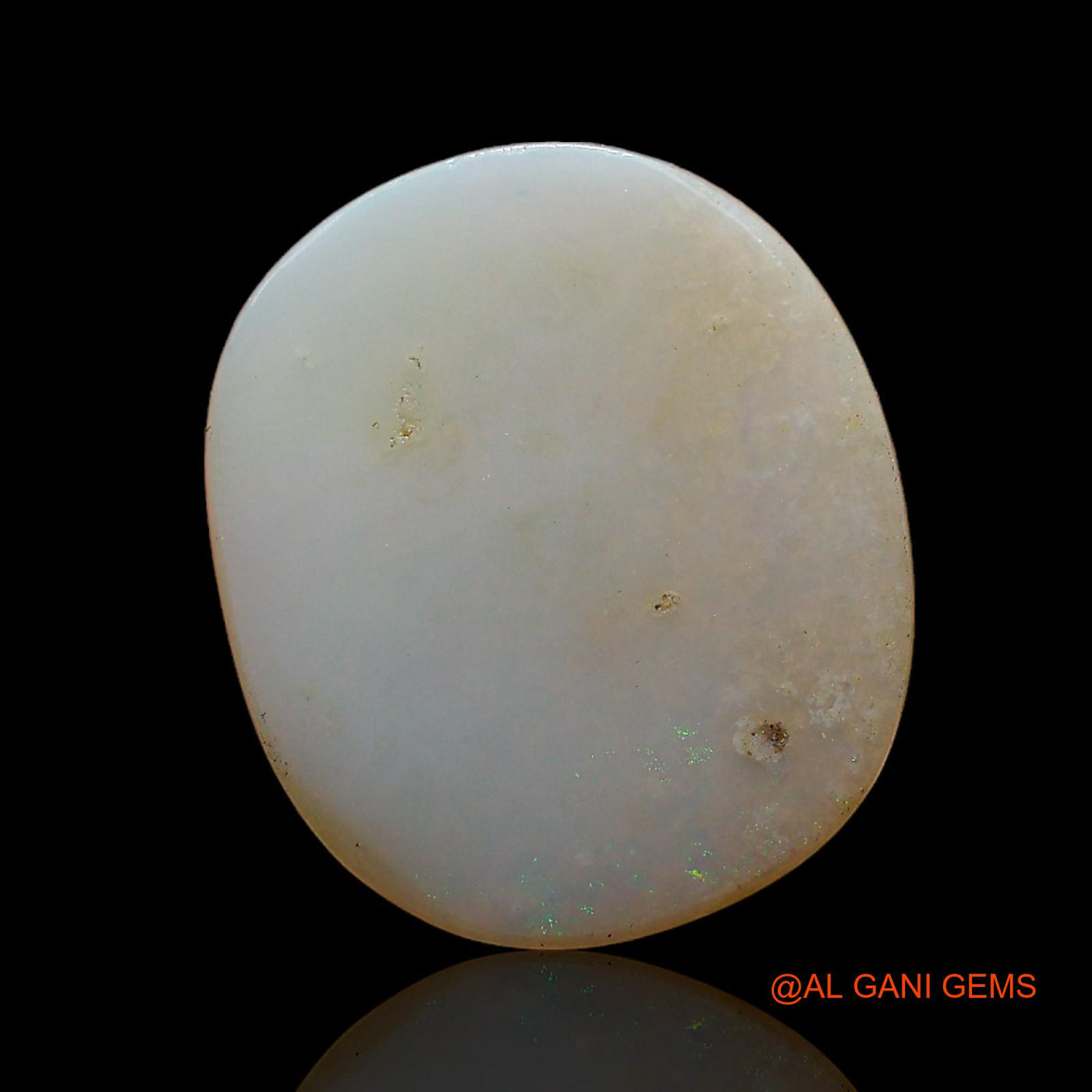 6.00 Cts Natural Australian Fire Opal Loose Gemstone Oval Cabochon 16x14x4 mm AC-855