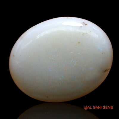 7.00 Cts Natural Australian Fire Opal Oval Cabochon Loose Gemstone For Jewelry 18x14x4 mm AC-856
