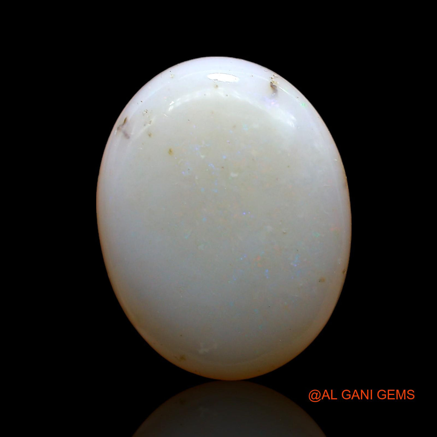 7.00 Cts Natural Australian Fire Opal Oval Cabochon Loose Gemstone For Jewelry 18x14x4 mm AC-856