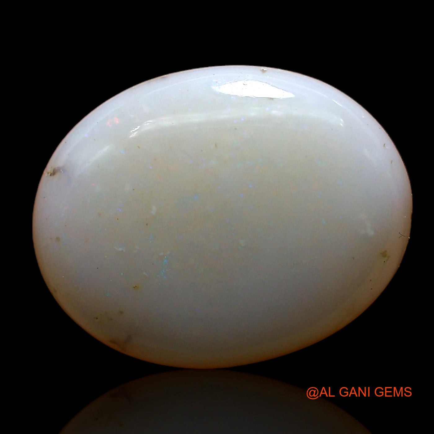 7.00 Cts Natural Australian Fire Opal Oval Cabochon Loose Gemstone For Jewelry 18x14x4 mm AC-856