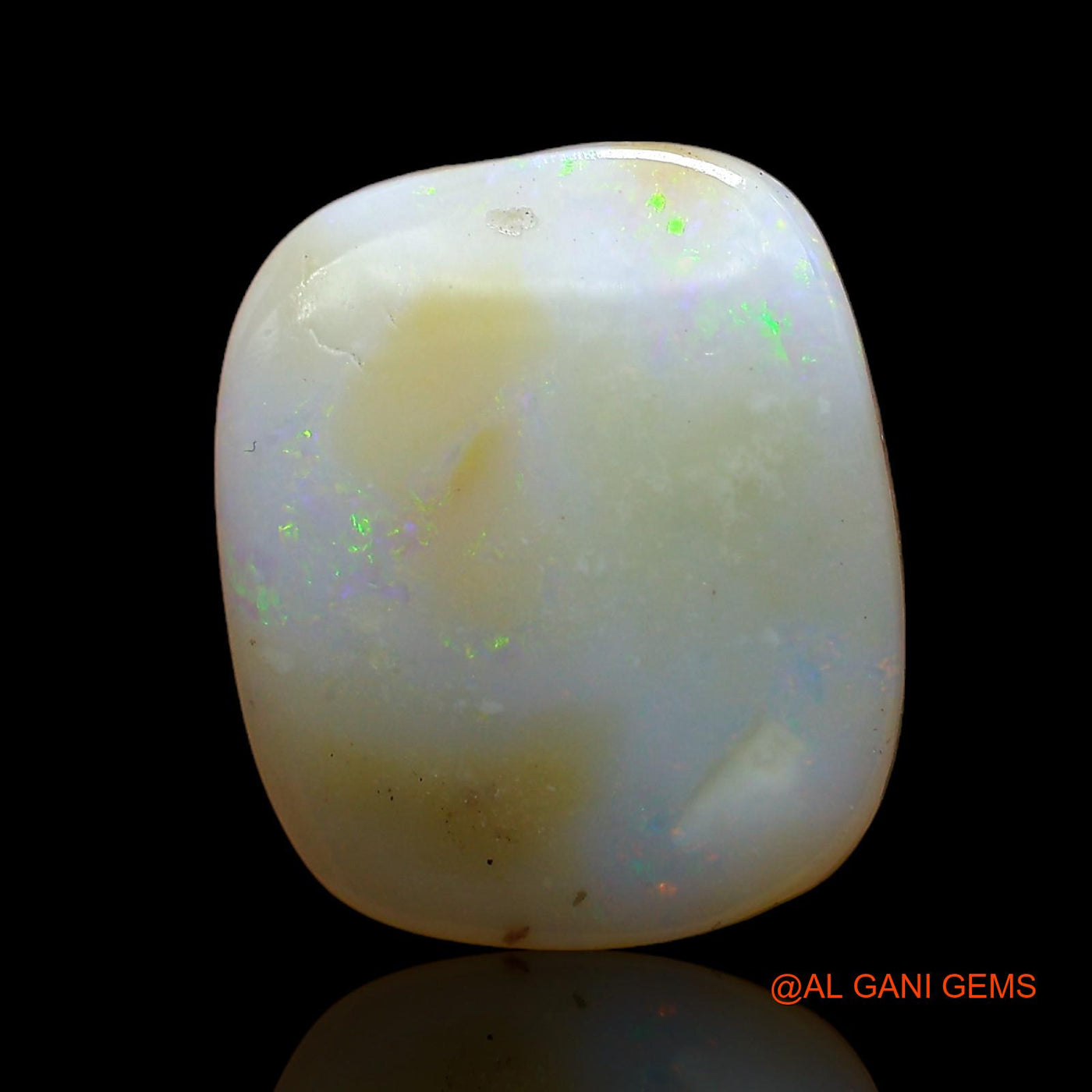 5.00 Cts Natural Australian Fire Opal Loose Gemstone Oval Cabochon 16x13x3 mm AC-857