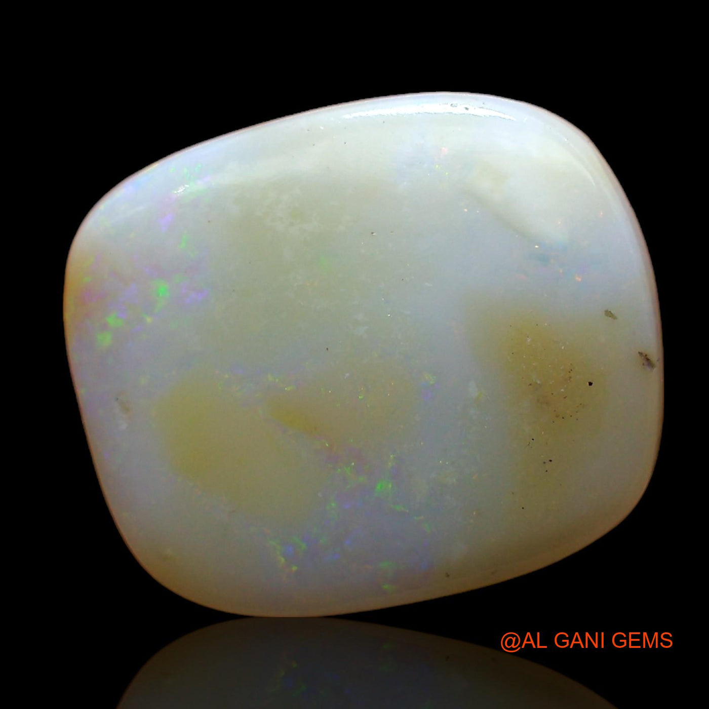 5.00 Cts Natural Australian Fire Opal Loose Gemstone Oval Cabochon 16x13x3 mm AC-857