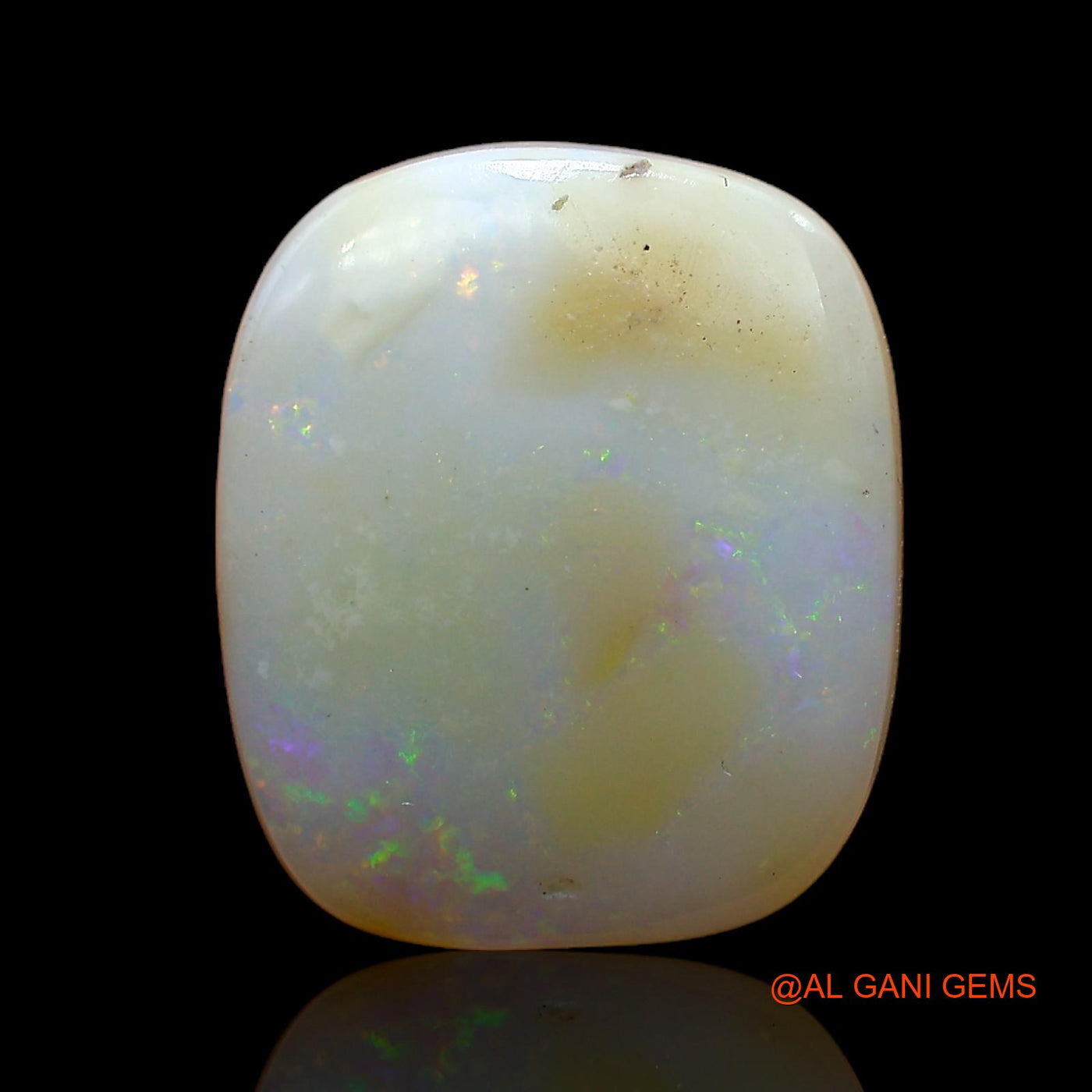 5.00 Cts Natural Australian Fire Opal Loose Gemstone Oval Cabochon 16x13x3 mm AC-857