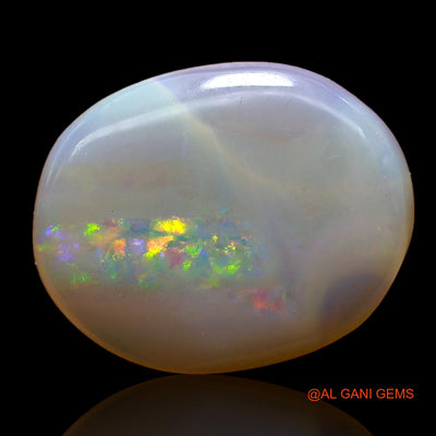 4.00 Cts Natural Australian Fire Opal Loose Gemstone Oval Cabochon 16x13x3 mm AC-859