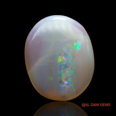 4.00 Cts Natural Australian Fire Opal Loose Gemstone Oval Cabochon 16x13x3 mm AC-859