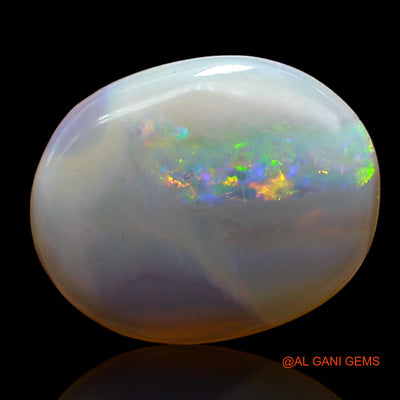 4.00 Cts Natural Australian Fire Opal Loose Gemstone Oval Cabochon 16x13x3 mm AC-859